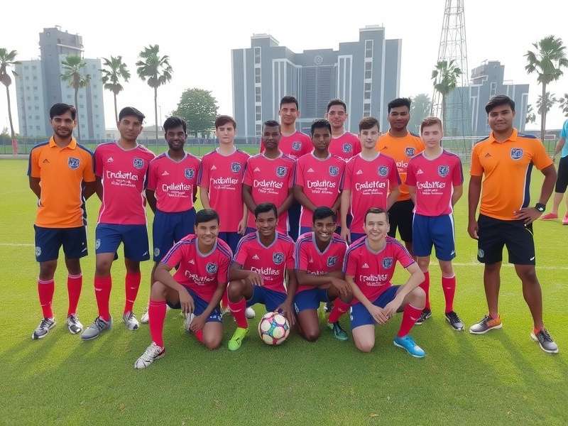 Main football ground with artificial turf